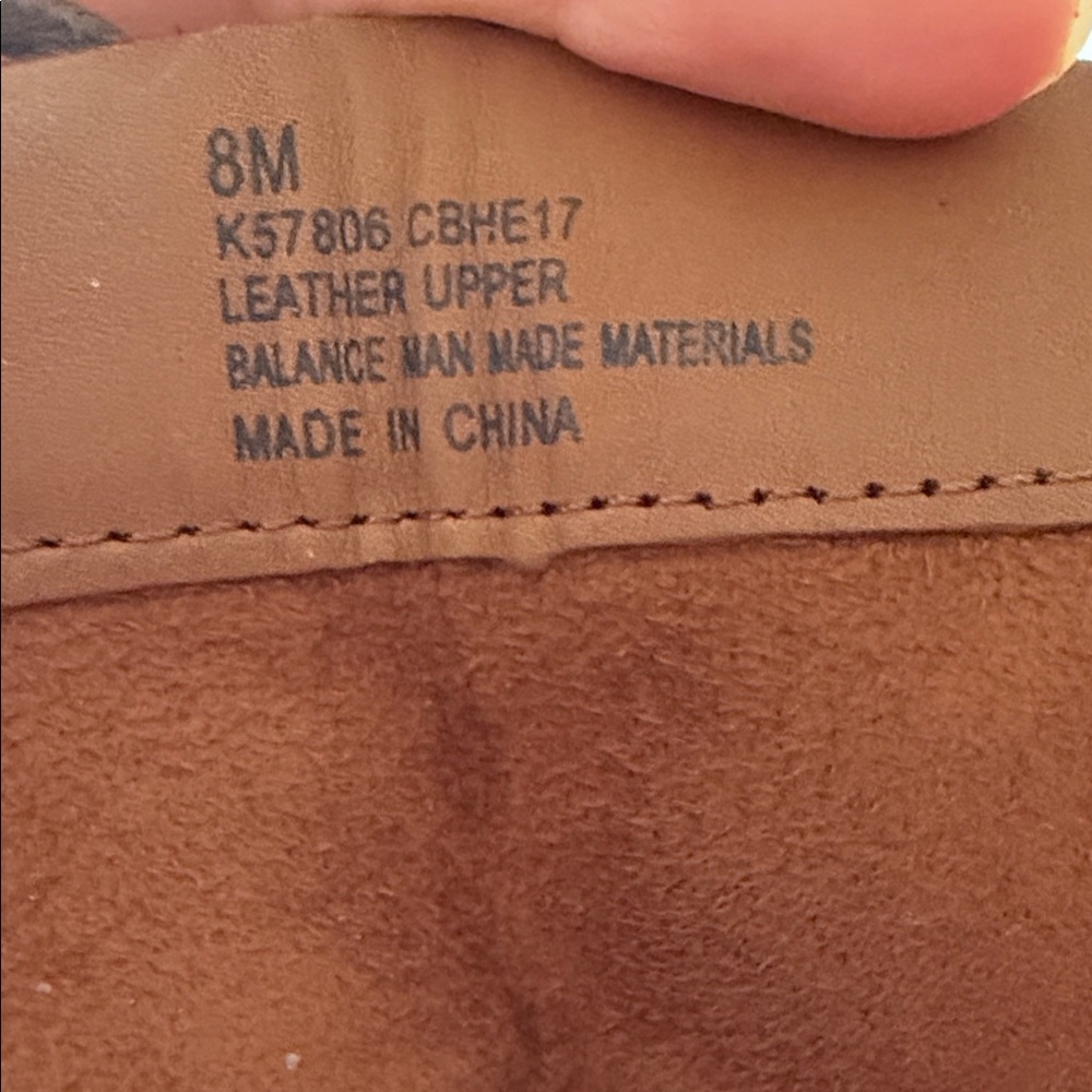 Women's Brown Lace-Up Leather Combat Boots - Picture 5 of 6